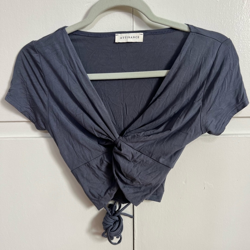 Wrap-around shirt